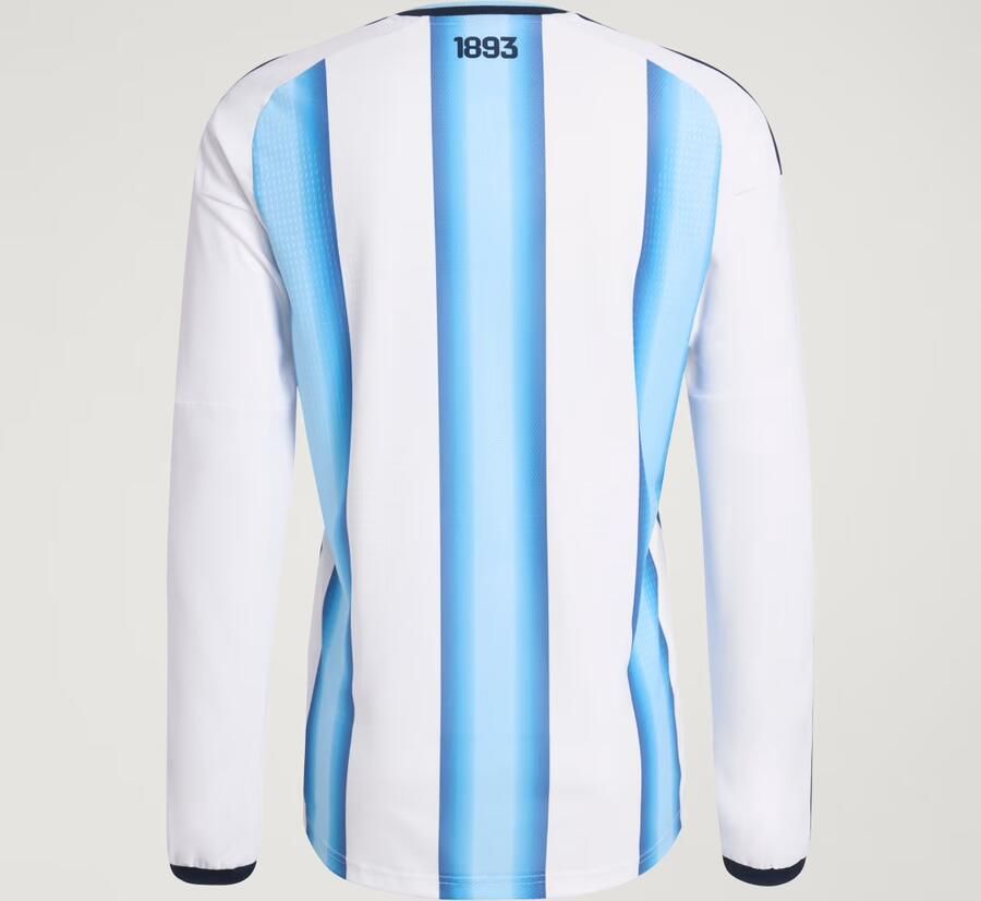 Adidas Argentinië 26 Authentiek Thuisshirt met Lange Mouwen - Foto 2