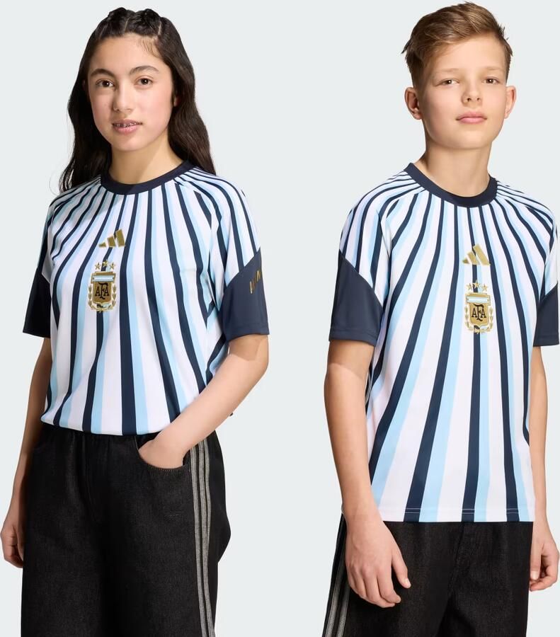Adidas Argentinië 26 Pre-Match Thuisshirt Kids