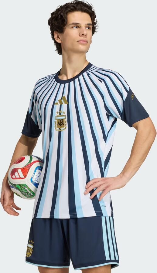Adidas Argentinië 26 Thuis Pre-Match Voetbalshirt