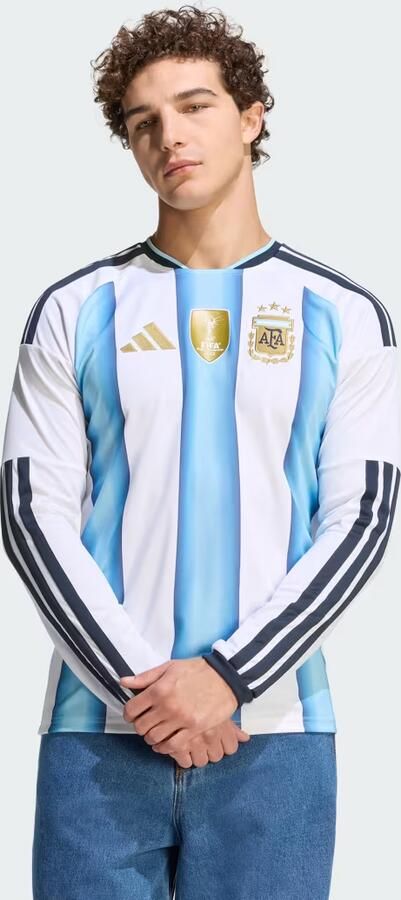 Adidas Argentinië 26 Thuisshirt met Lange Mouwen