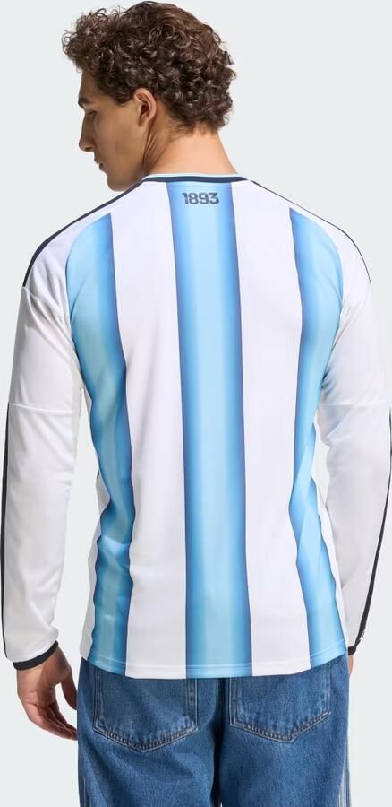 Adidas Argentinië 26 Thuisshirt met Lange Mouwen - Foto 5