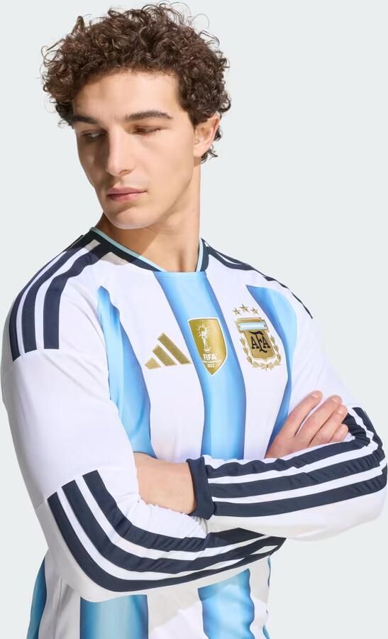 Adidas Argentinië 26 Thuisshirt met Lange Mouwen - Foto 4