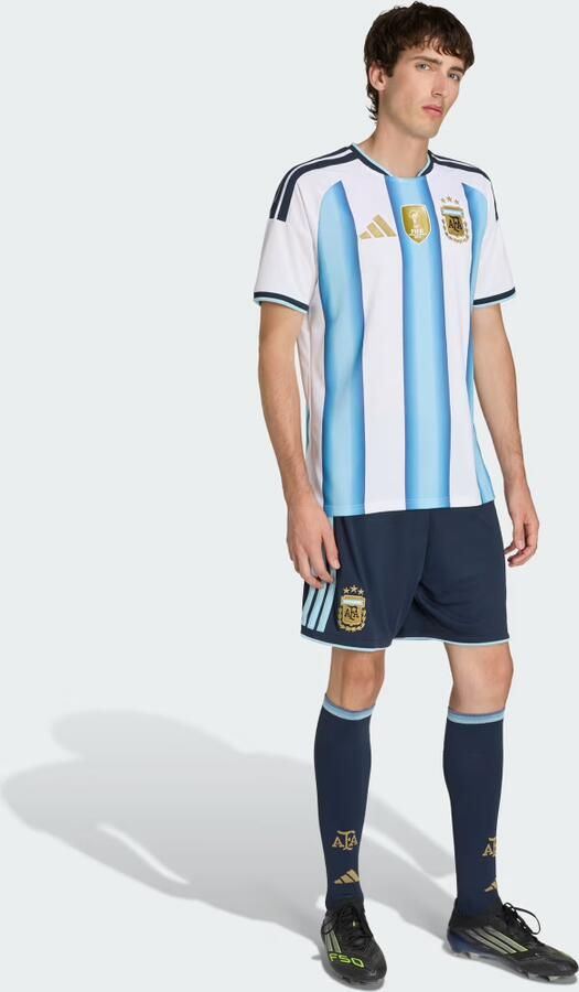 Adidas Argentina 2026 Home Shorts Blauw- Heren Blauw - Foto 6