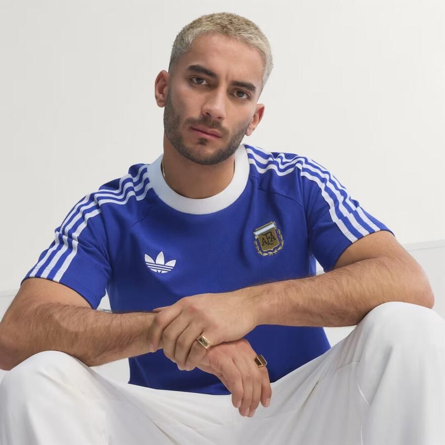Adidas Originals Argentina OG T-Shirt Blauw- Heren Blauw