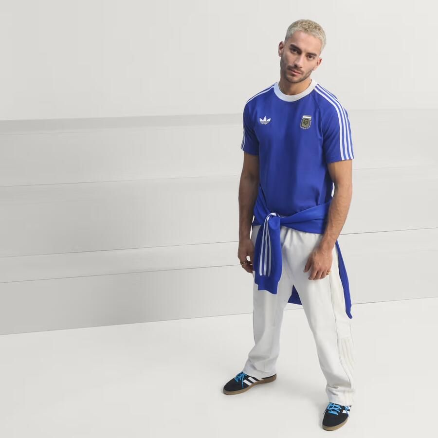 Adidas Originals Argentina OG T-Shirt Blauw- Heren Blauw - Foto 3