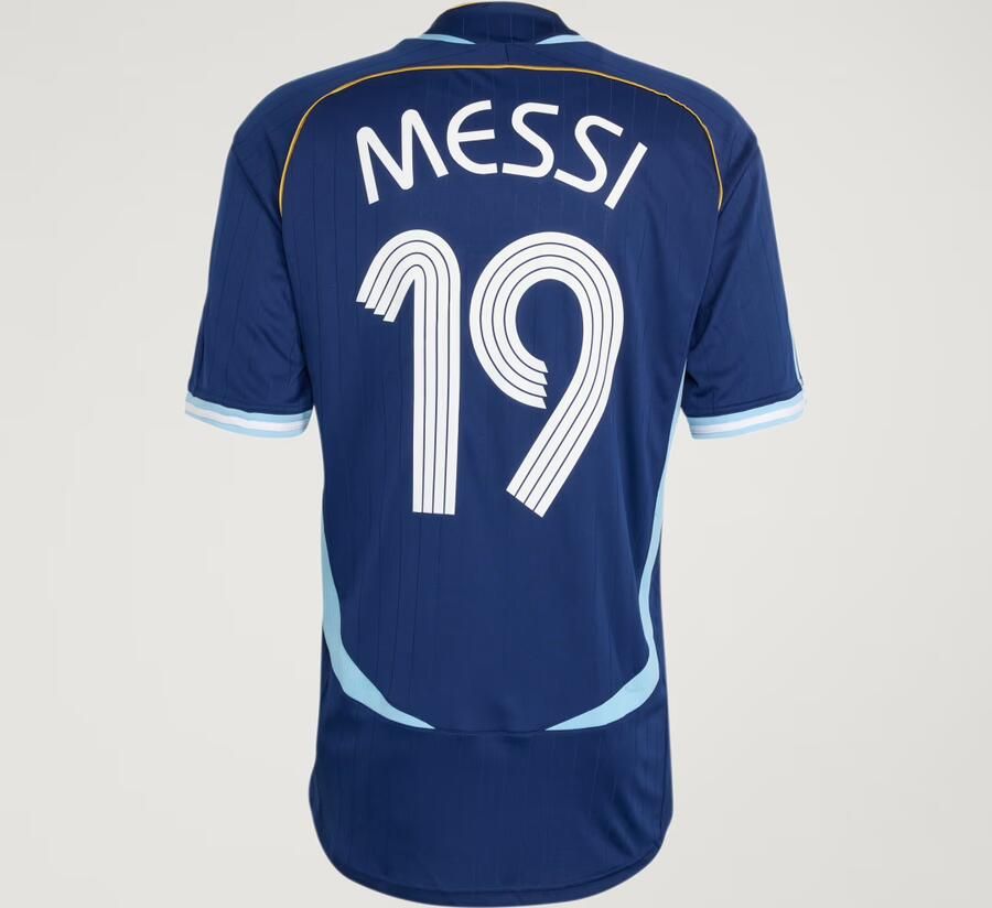 Adidas Argentina Away Messi Jersey 2006 Blauw- Blauw - Foto 5