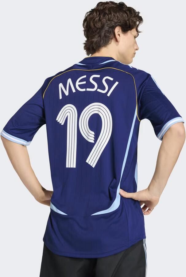Adidas Argentina Away Messi Jersey 2006 Blauw- Blauw - Foto 4