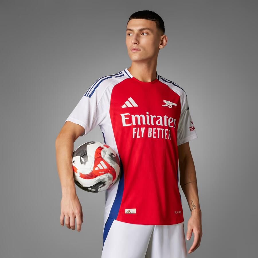 Adidas Arsenal FC 2024 25 Match Home Shirt Better Scarlet White- Heren Better Scarlet White - Foto 6