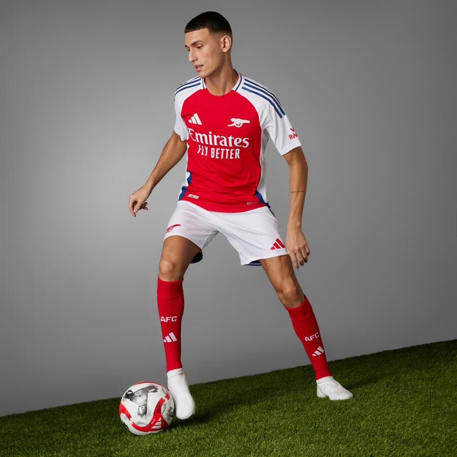 Adidas Arsenal FC 2024 25 Match Home Shirt Better Scarlet White- Heren Better Scarlet White - Foto 4