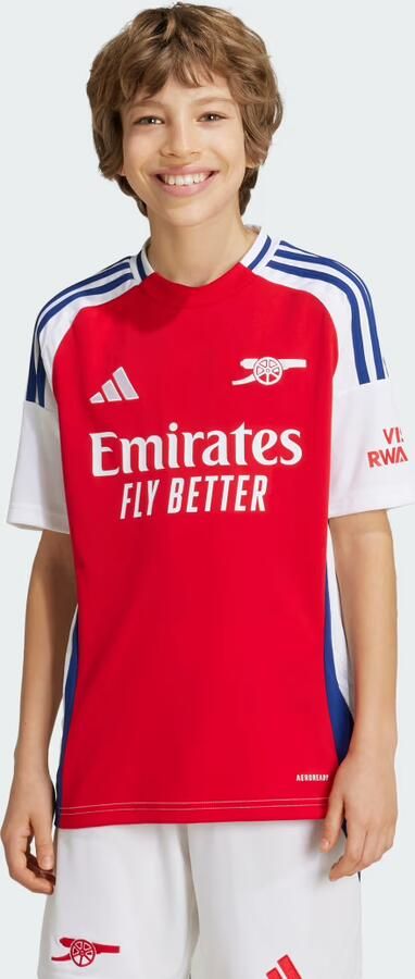 Adidas Perfor ce Junior Arsenal FC voetbalshirt uit rood wit Sport t-shirt Polyester Ronde hals 128