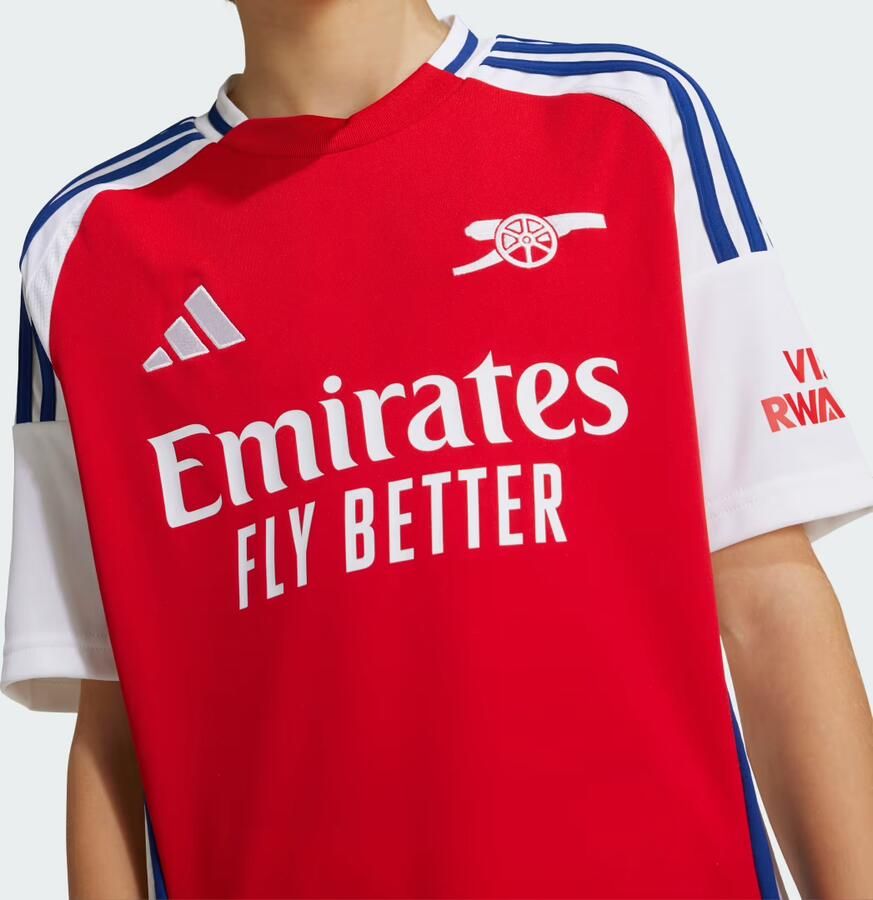 Adidas Perfor ce Junior Arsenal FC voetbalshirt uit rood wit Sport t-shirt Polyester Ronde hals 128 - Foto 2