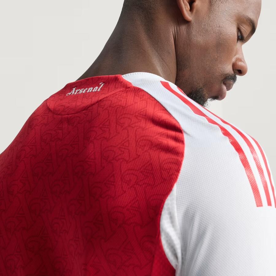 Adidas T-shirt Korte Mouw Maillot Domicile Authentique Arsenal 2025 26 - Foto 2