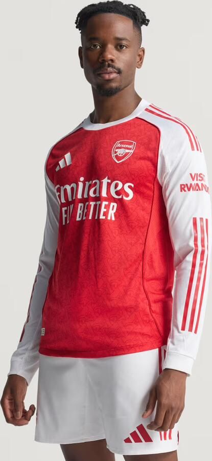 Adidas Arsenal 25 26 Authentiek Thuisshirt met Lange Mouwen