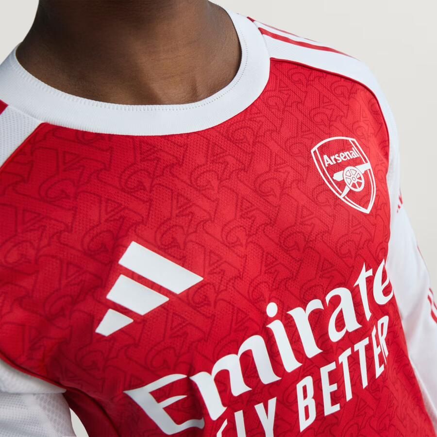 Adidas Arsenal 25 26 Authentiek Thuisshirt met Lange Mouwen - Foto 2