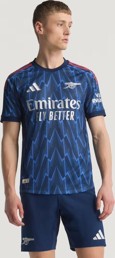 Adidas Arsenal FC 2025 26 Match Away Shirt Blauw- Heren Blauw - Foto 7