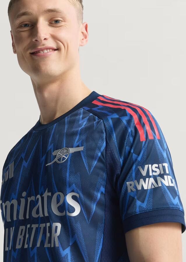 Adidas Arsenal FC 2025 26 Match Away Shirt Blauw- Heren Blauw - Foto 4