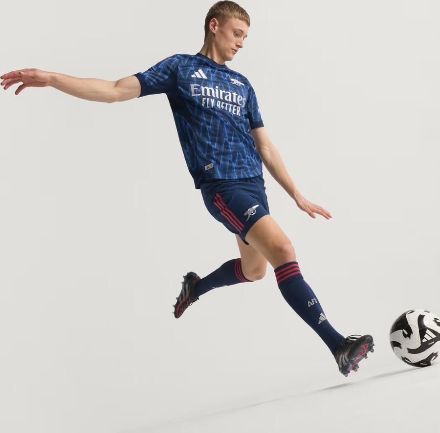 Adidas Arsenal FC 2025 26 Match Away Shirt Blauw- Heren Blauw