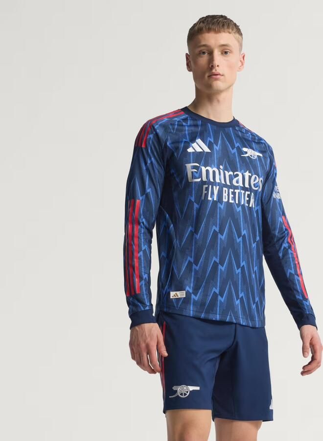 Adidas Arsenal 25 26 Authentiek Uitshirt met Lange Mouwen