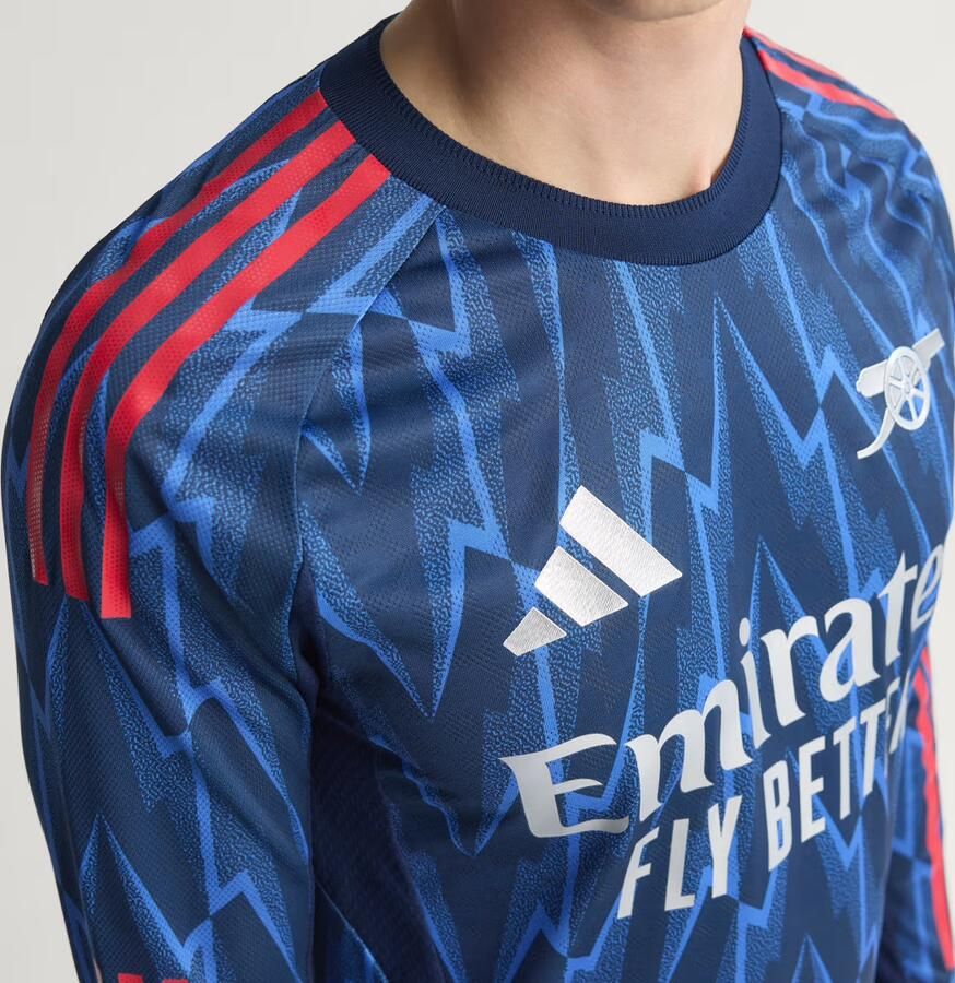 Adidas Arsenal 25 26 Authentiek Uitshirt met Lange Mouwen - Foto 3