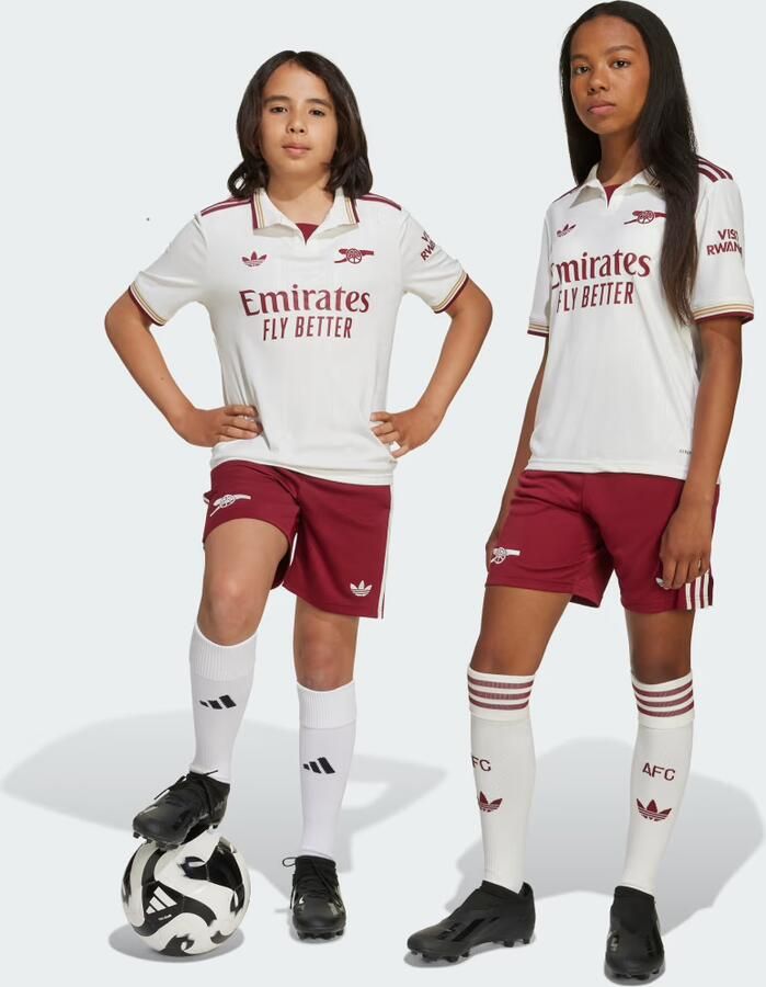Adidas Arsenal Fc 25 26 Derde Short Kids