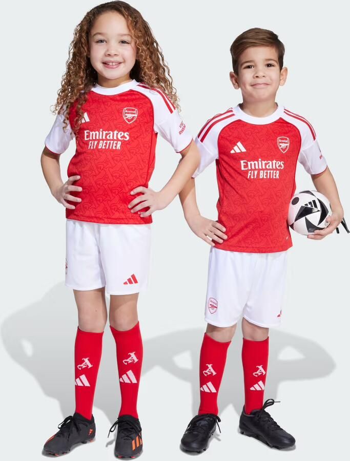 Adidas Arsenal 25 26 Mini-Thuistenue Kids