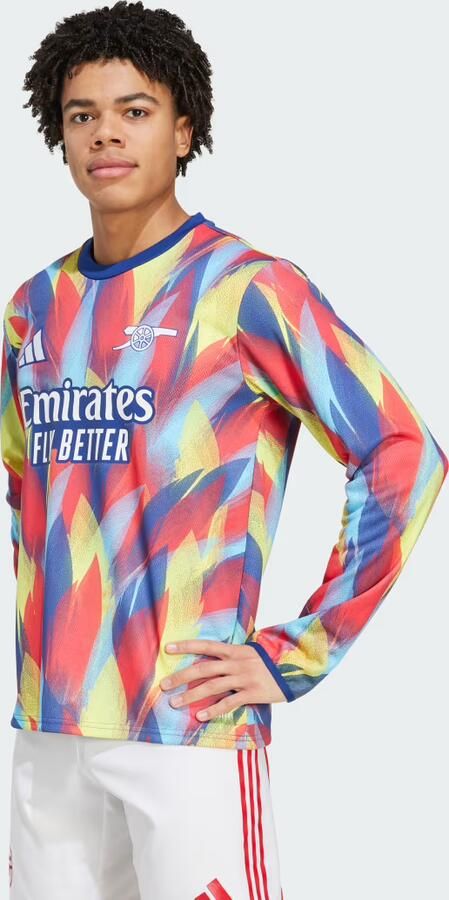 Adidas Arsenal 25 26 Pre-Match Warm Shirt