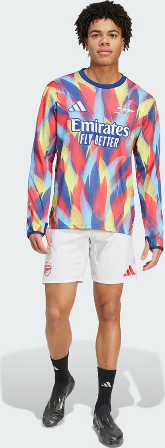 Adidas Arsenal 25 26 Pre-Match Warm Shirt - Foto 6