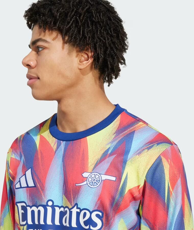 Adidas Arsenal 25 26 Pre-Match Warm Shirt - Foto 2