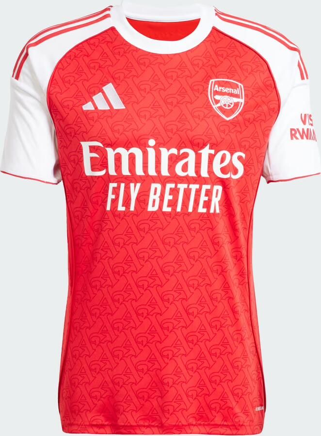 Adidas Arsenal FC 2025 26 Home Shirt Rood- Heren Rood - Foto 3