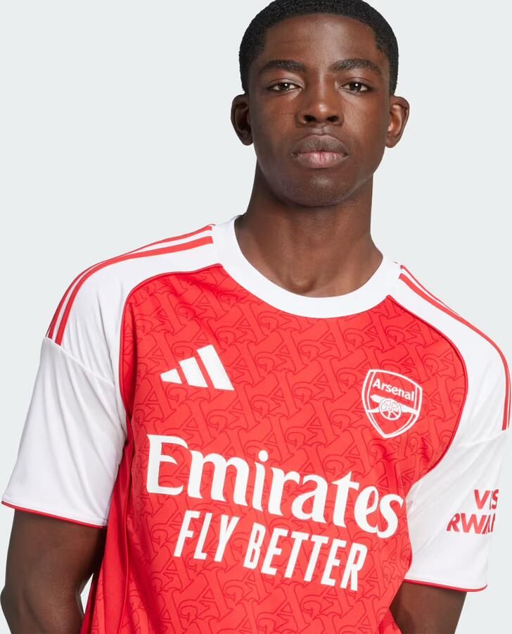 Adidas Arsenal FC 2025 26 Home Shirt Rood- Heren Rood