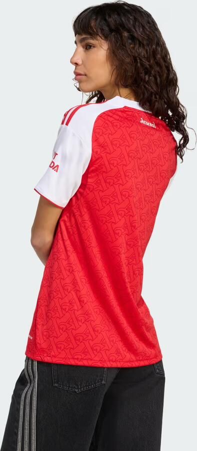 Adidas Arsenal FC 2025 26 Home Shirt Dames Rood- Dames Rood - Foto 4
