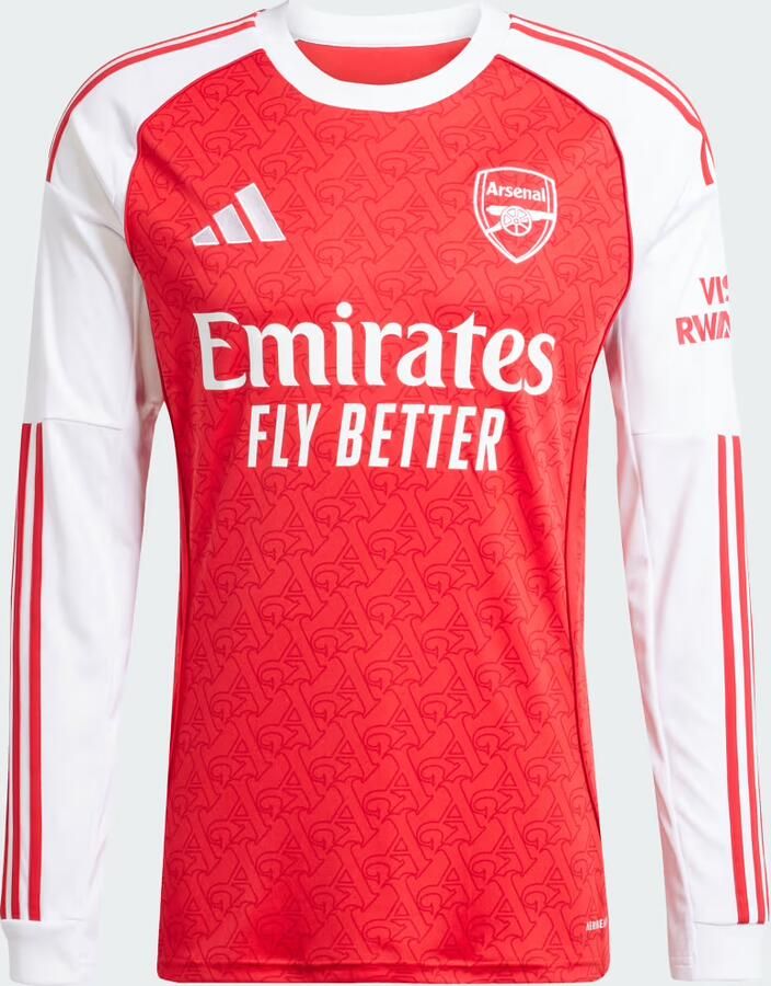 Adidas Arsenal 25 26 Thuisshirt met Lange Mouwen - Foto 3