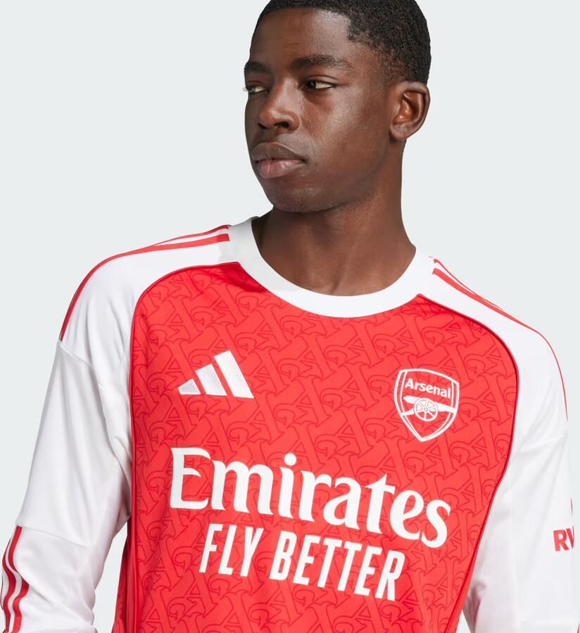 Adidas Arsenal 25 26 Thuisshirt met Lange Mouwen - Foto 2
