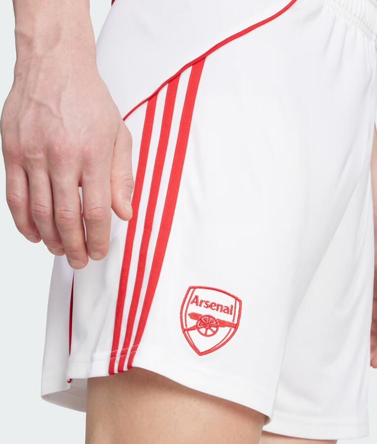 Adidas Arsenal FC 2025 26 Home Shorts Wit- Heren Wit