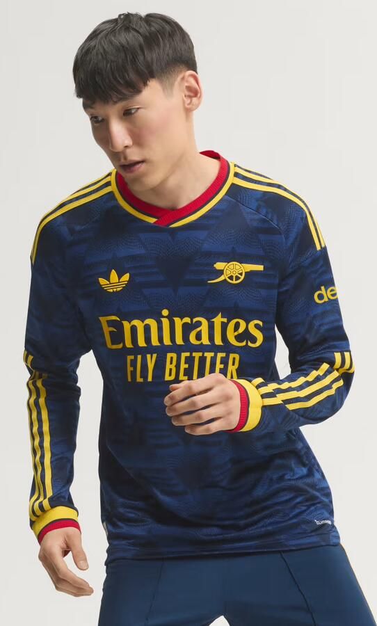 Adidas Arsenal FC 26 27 Authentic Uitshirt met Lange Mouwen