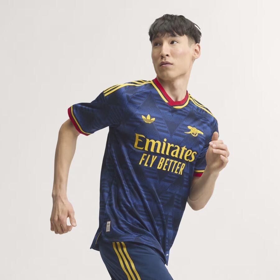 Adidas Arsenal Fc 26 27 Authentiek Uitshirt Blauw- Heren Blauw - Foto 2