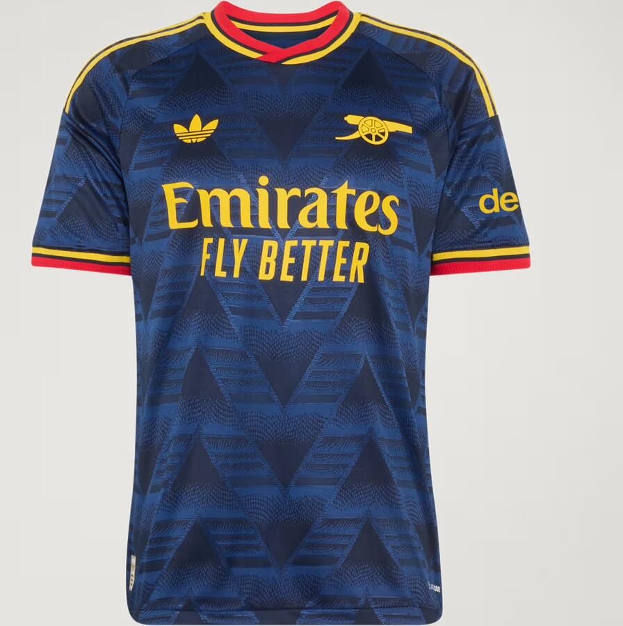 Adidas Arsenal Fc 26 27 Authentiek Uitshirt Blauw- Heren Blauw - Foto 4