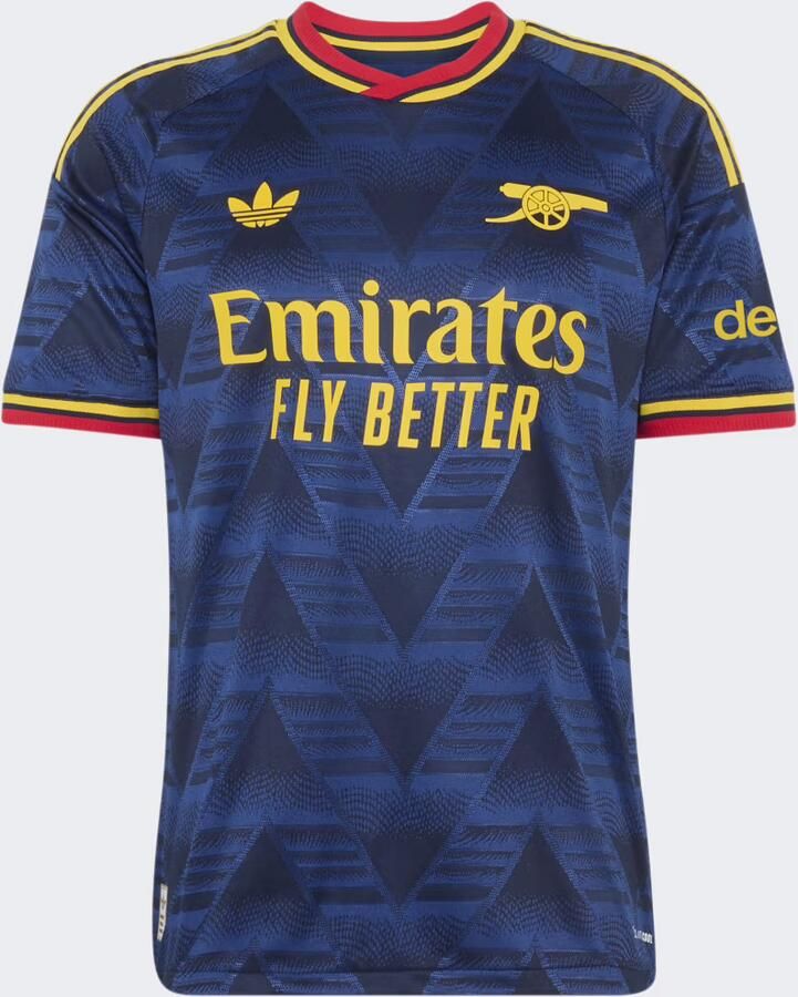 Adidas Arsenal Fc 26 27 Authentiek Uitshirt Blauw- Heren Blauw - Foto 4