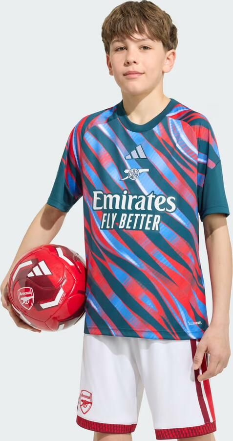 Adidas Arsenal FC 26 27 Pre-Match Voetbalshirt Kids - Foto 4