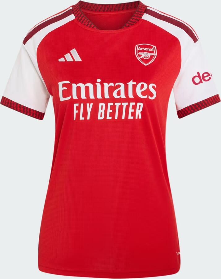 Adidas Arsenal FC 2026 27 Home Shirt Dames Rood- Dames Rood - Foto 3