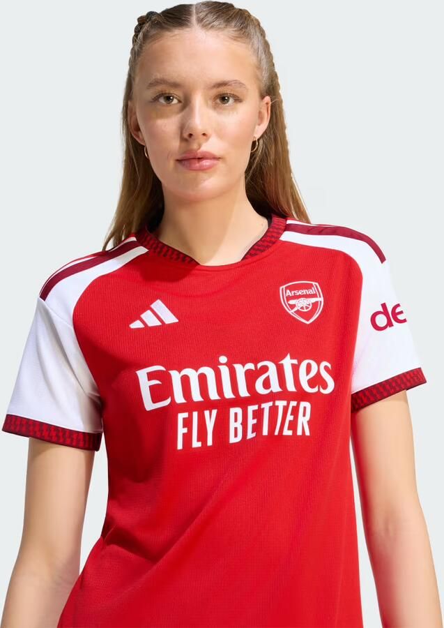 Adidas Arsenal FC 2026 27 Home Shirt Dames Rood- Dames Rood - Foto 4
