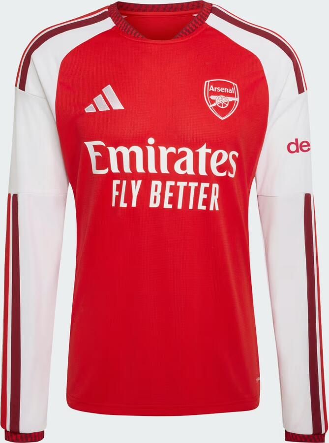 Adidas Arsenal 2026 27 Long Sleeve Home Shirt Rood- Heren Rood - Foto 3