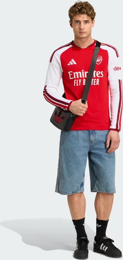 Adidas Arsenal 2026 27 Long Sleeve Home Shirt Rood- Heren Rood - Foto 5