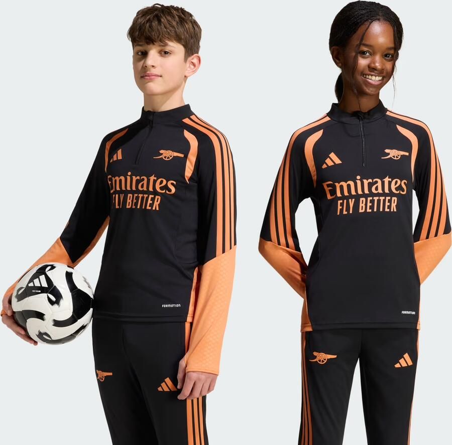 Adidas Arsenal FC Tiro 26 Training Top Junior Zwart Kind Zwart
