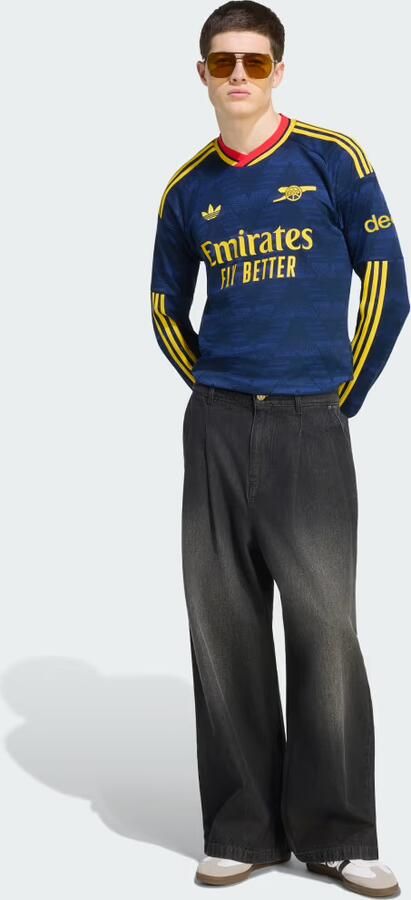Adidas Originals Arsenal FC 2026 27 Long Sleeve Away Shirt Blauw- Heren Blauw - Foto 6