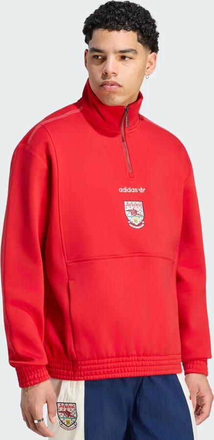 Adidas Arsenal FC EQT Sweater Halflange Rits