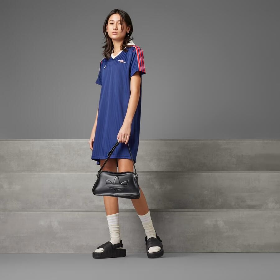 Adidas Arsenal Terrace Icons Jurk Blauw- Dames Blauw - Foto 3