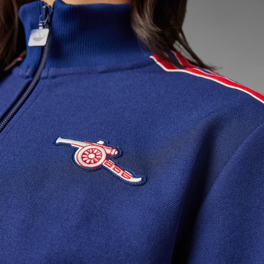 Adidas Arsenal Terrace Icons Sportjack Blauw- Dames Blauw - Foto 5