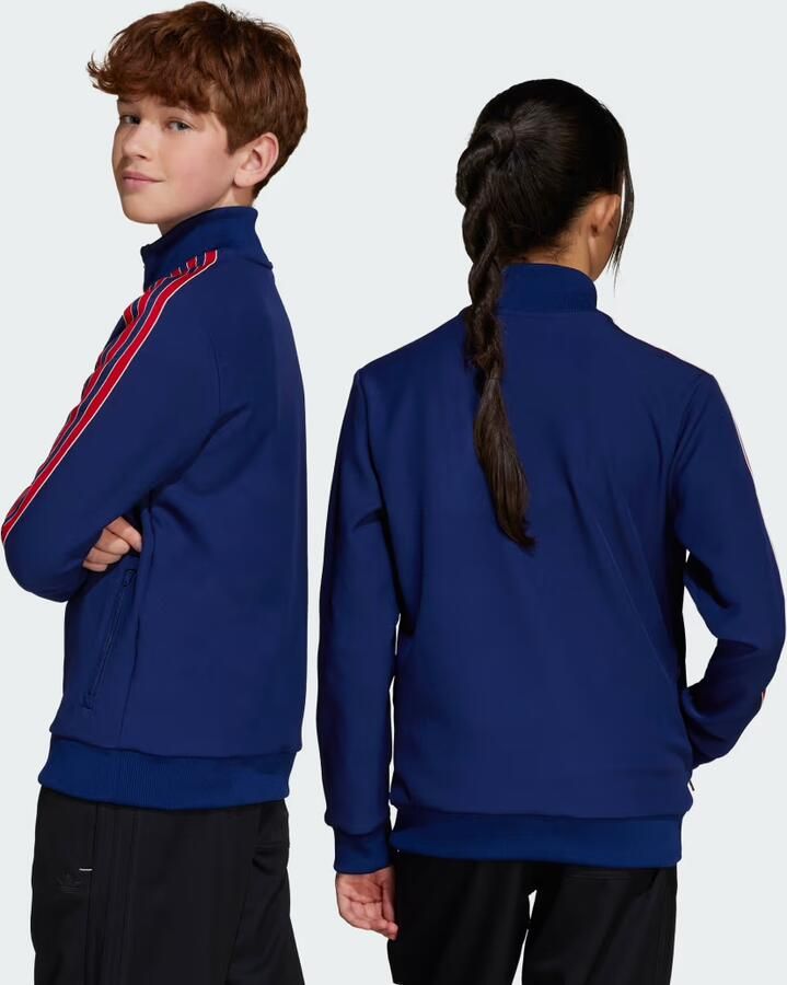 Adidas Arsenal Terrace Icons Sportjack Kids Blauw Kind Blauw