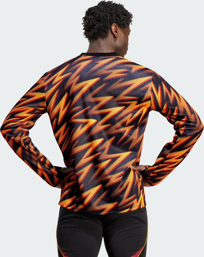 Adidas AS Roma 25 26 Pre-Match Warme Longsleeve - Foto 3
